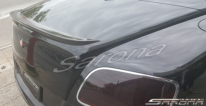 Custom Bentley GTC  Convertible Trunk Wing (2013 - 2018) - $490.00 (Part #BT-020-TW)